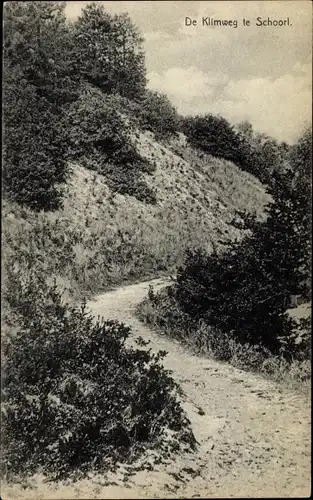 Ak Schoorl Nordholland Niederlande, De Klimweg