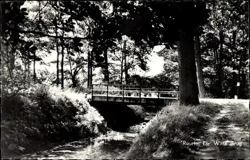 Ak Ruurlo Gelderland, De Witte Brug