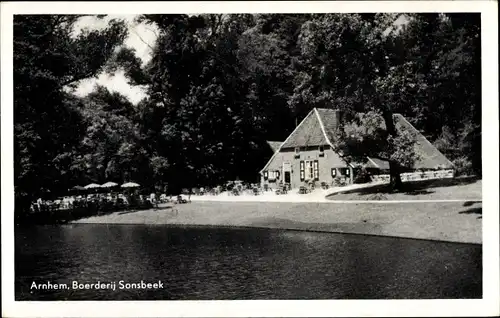 Ak Arnhem Gelderland Niederlande, Boerderij Sonsbeek