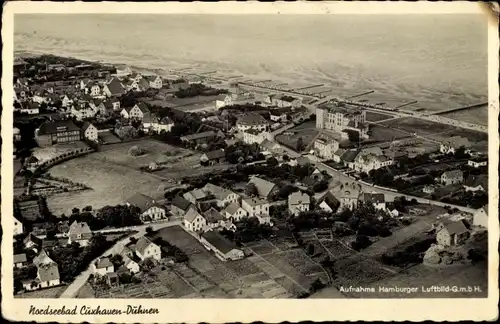 Ak Nordseebad Duhnen Cuxhaven, Fliegeraufnahme