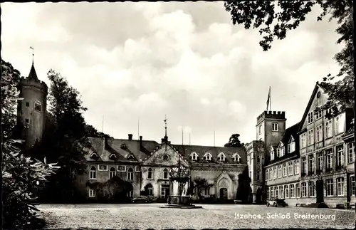 Ak Breitenburg bei Itzehoe in Holstein, Schloss Breitenburg