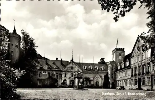 Ak Breitenburg bei Itzehoe in Holstein, Schloss Breitenburg