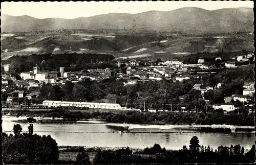 Ak Grigny Lyon Rhône, Vue generale