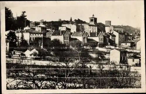 Ak Grigny Lyon Rhône, Vue generale sur la ville