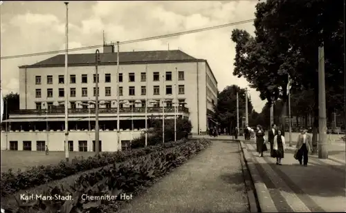 Ak Karl Marx Stadt Chemnitz in Sachsen, Chemnitzer Hof