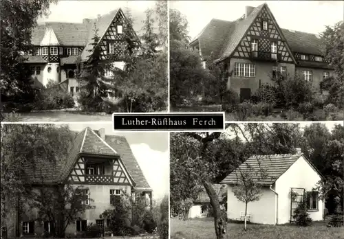 Ak Ferch am Schwielowsee, Erholungsheim Luther-Rüsthaus, Außenansicht