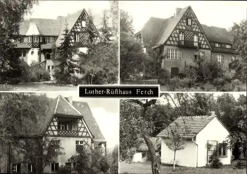 Ak Ferch am Schwielowsee, Erholungsheim Luther-Rüsthaus, Außenansicht