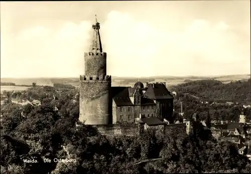 Ak Weida in Thüringen, die Osterburg