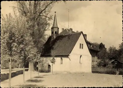 Ak Saalfeld an der Saale Thüringen, Martinskapelle