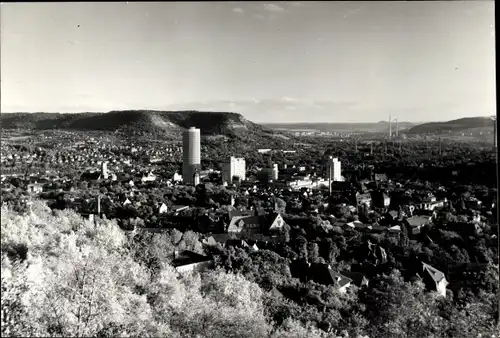 Foto Jena in Thüringen, Panorama vom Ort