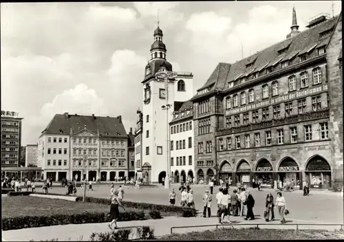 Ak Karl Marx Stadt Chemnitz in Sachsen, Markt