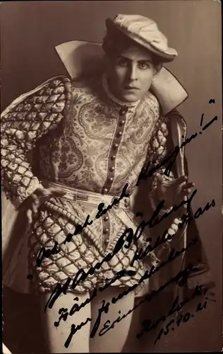 Foto Ak Schauspieler Hans Böhm, Portrait, Autogramm