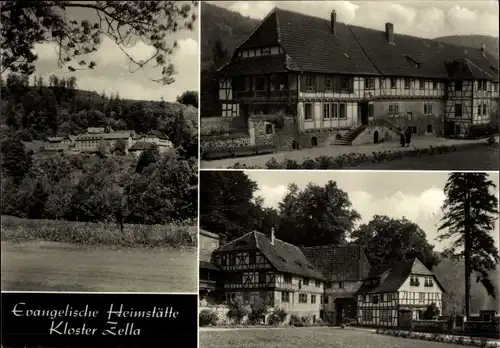 Ak Rodeberg in Thüringen, Evangelische Heimstätte Kloster Zella