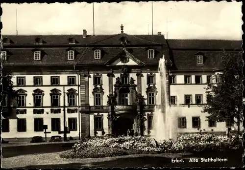 Ak Erfurt in Thüringen, Alte Statthalterei