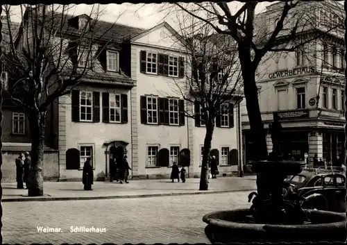 Ak Weimar in Thüringen, Schillerhaus