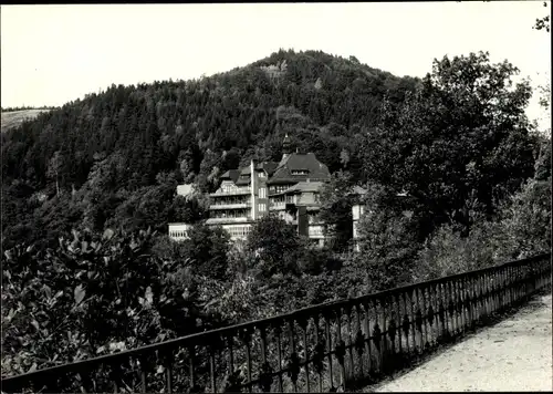 Ak Schwarzburg in Thüringen, Teilansicht