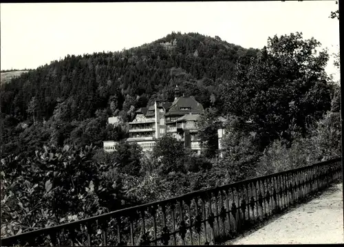 Ak Schwarzburg in Thüringen, Teilansicht