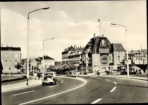 Ak Oschatz in Sachsen, Promenade