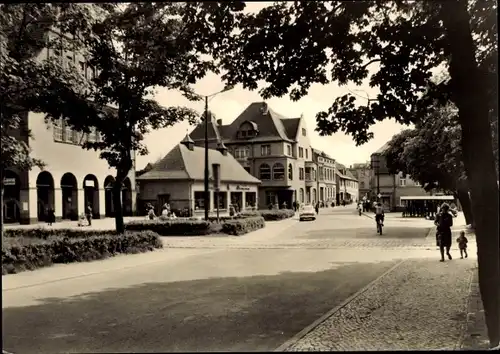 Ak Schkeuditz in Sachsen, Ernst Thälmann Platz