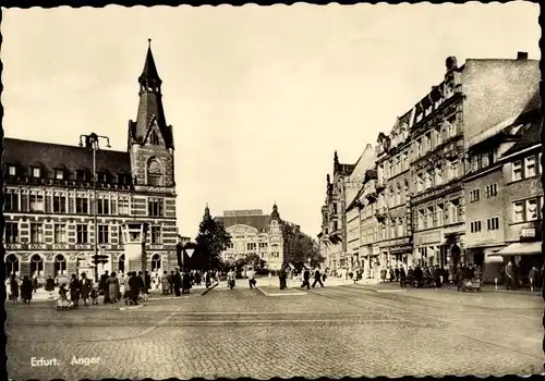 Ak Erfurt in Thüringen, Anger, Hauptpost