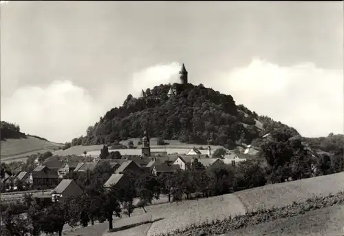 Ak Seitenroda in Thüringen, Leuchtenburg bei Kahla