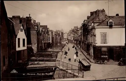 Ak Amiens-Somme, Rue des Majots