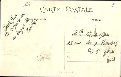 Ak Troyes Aube, Rathaus