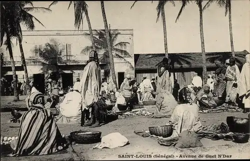 Ak Saint Louis Senegal, Avenue de Guet N&#39;Dar
