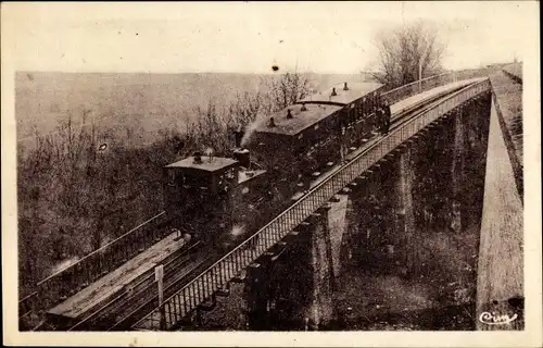 Ak Langres Haute Marne, Zahnradbahn