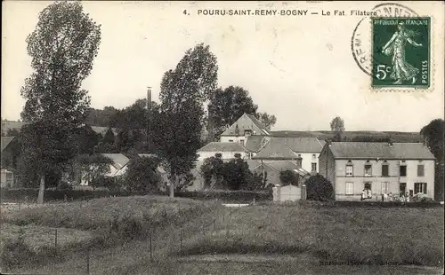 Ak Pouru Saint Rémy Ardennes, Le Fat. Spinnen