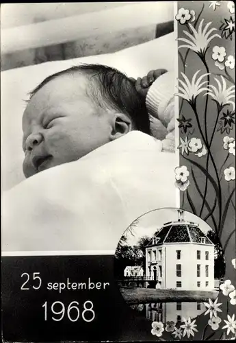 Ak Prinz Johan Friso der Niederlande 1968