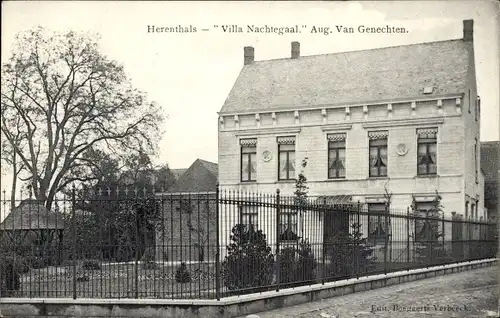 Ak Herentals Flandern Antwerpen Belgien, Villa Nachtegaal
