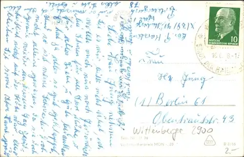 Ak Wittenberge an der Elbe Prignitz, Hafen, Schiffe