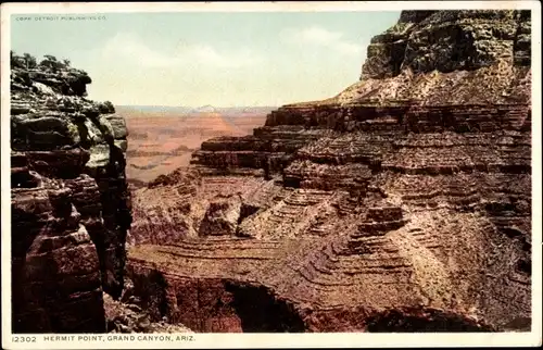 Ak Grand Canyon Arizona Vereinigte Staaten, Hermit Point