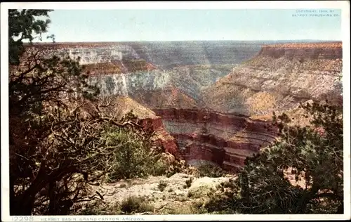 Ak Grand Canyon Arizona Vereinigte Staaten, Hermit Basin