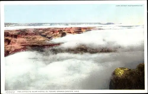 Ak Grand Canyon Arizona Vereinigte Staaten, Nebel