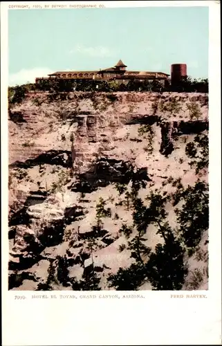 Ak Grand Canyon Arizona Vereinigte Staaten, Hotel el Tovar