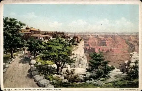 Ak Grand Canyon Arizona Vereinigte Staaten, Hotel el Tovar