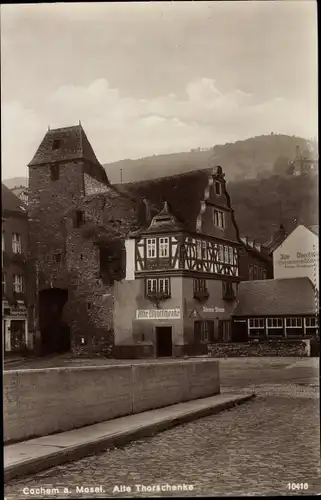 Ak Cochem an der Mosel, Alte Torschenke