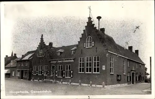 Ak Hoogerheide Nordbrabant, Gemeentehuis