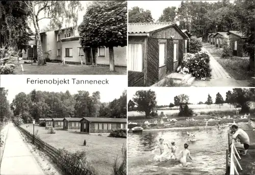 Ak Wesenberg in Mecklenburg, Erholungszentrum Am Tanneneck, ZBO Landbau VEB Wema Aschersleben