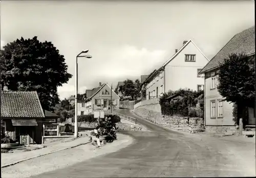 Ak Tanne Oberharz am Brocken, Bodetalstraße