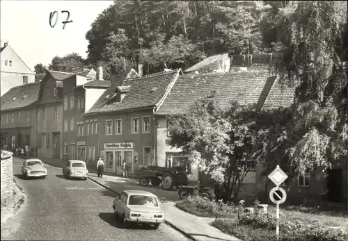 Ak Eckartsberga Burgenlandkreis, Hauptstraße