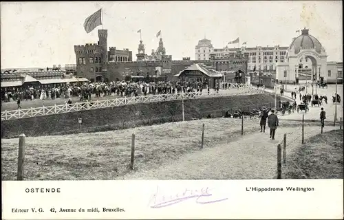 Ak Ostende Ostende Westflandern