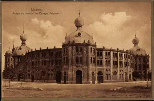 Ak Lisboa Lissabon Portugal, Praca de touros do Campo Pequeno