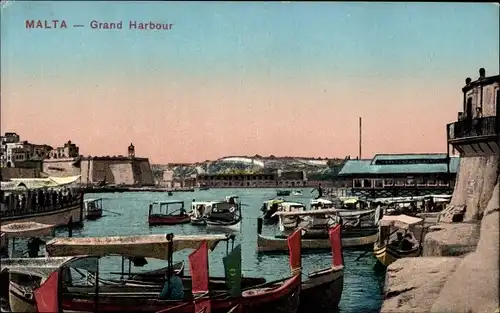 Ak Malta, Grand Harbour, Hafen