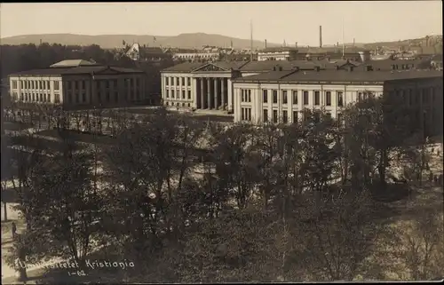 Ak Kristiania Christiania Oslo Norwegen, Universitetet