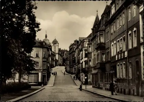 Ak Mittweida in Sachsen, Blick vom Tzschirnerplatz zur Post