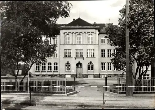 Ak Trebsen an der Mulde Sachsen, Ernst-Thälmann-Oberschule