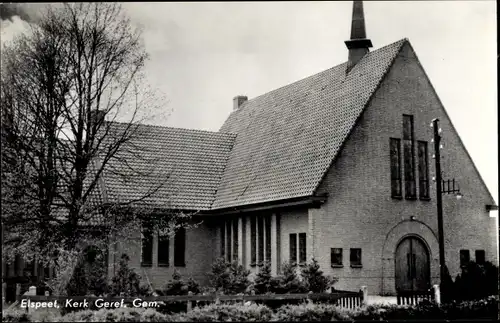 Ak Elspeet Gelderland, Kerk Geref. Gem.